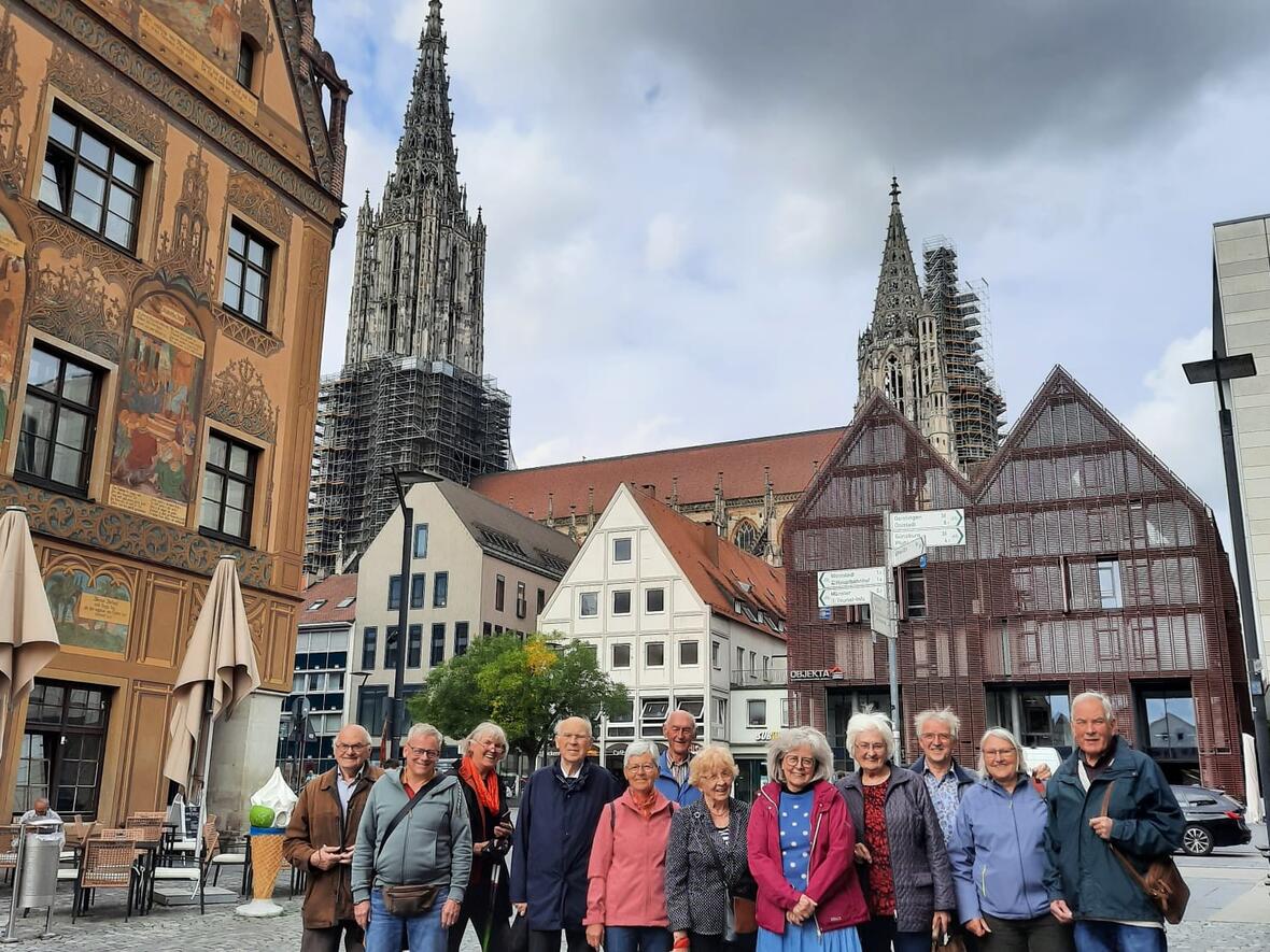 Ausflug einer Gruppe der Neuburger Kolpingsfamilie nach Ulm