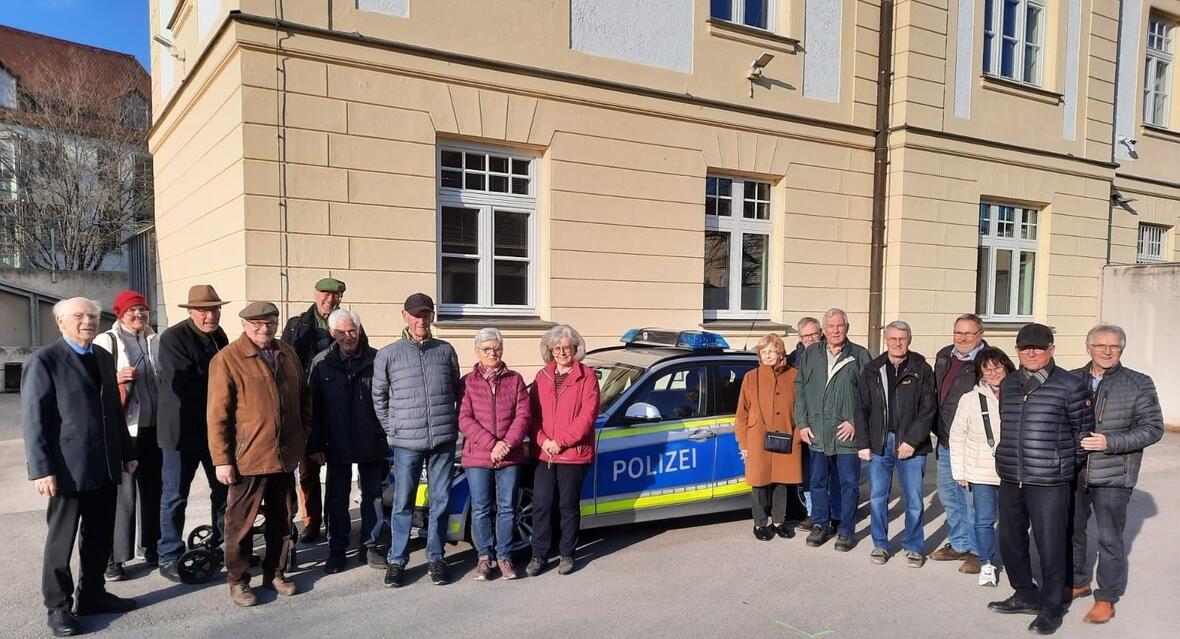 Besuch bei der Polizei
