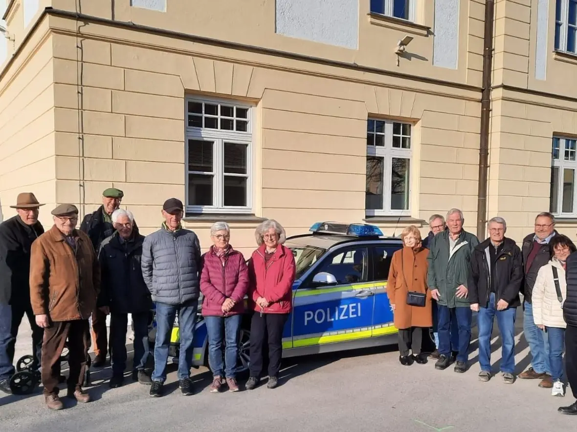 Besuch bei der Polizei