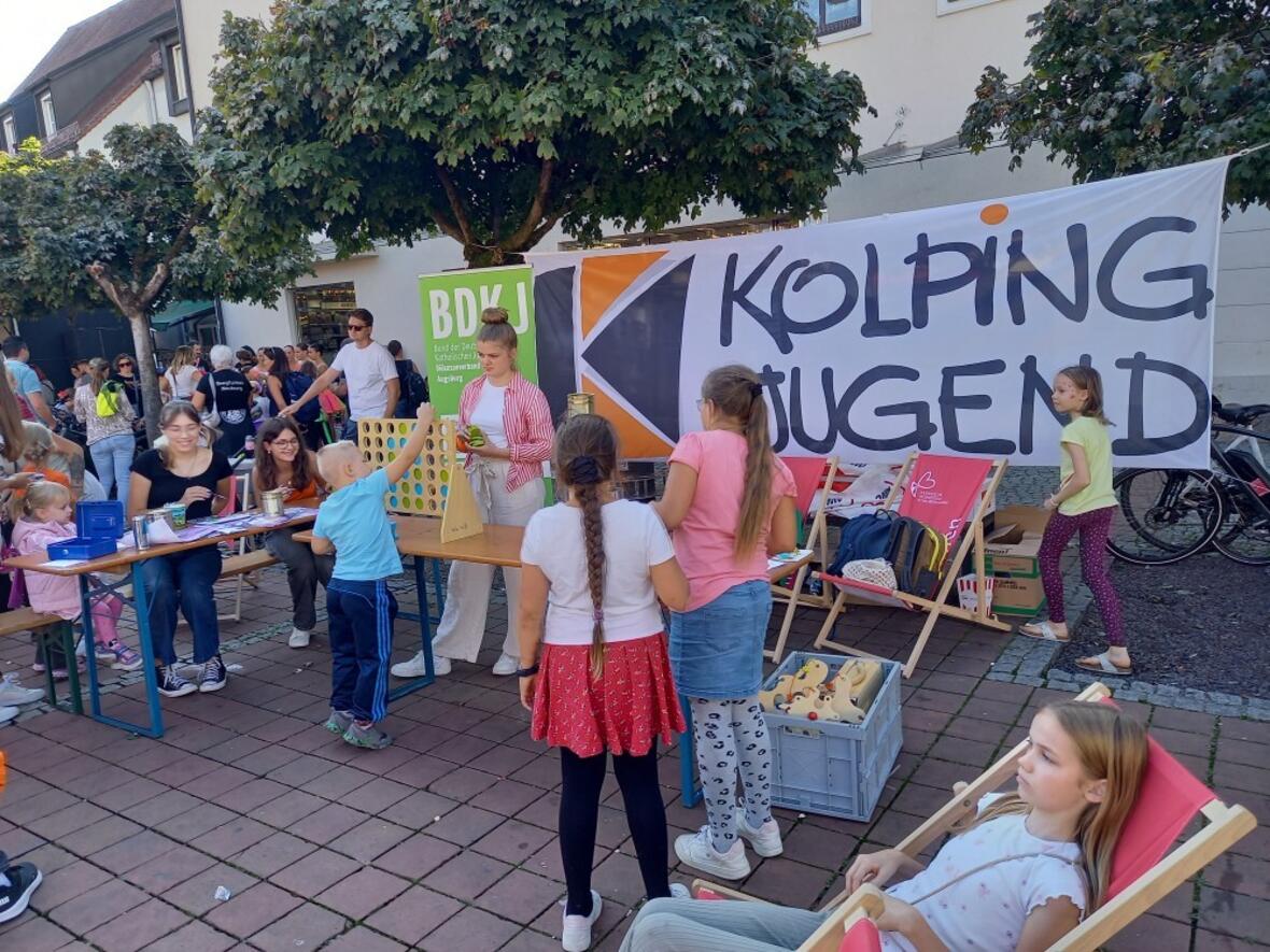 Kolpingjugend auf dem Weltkindertag