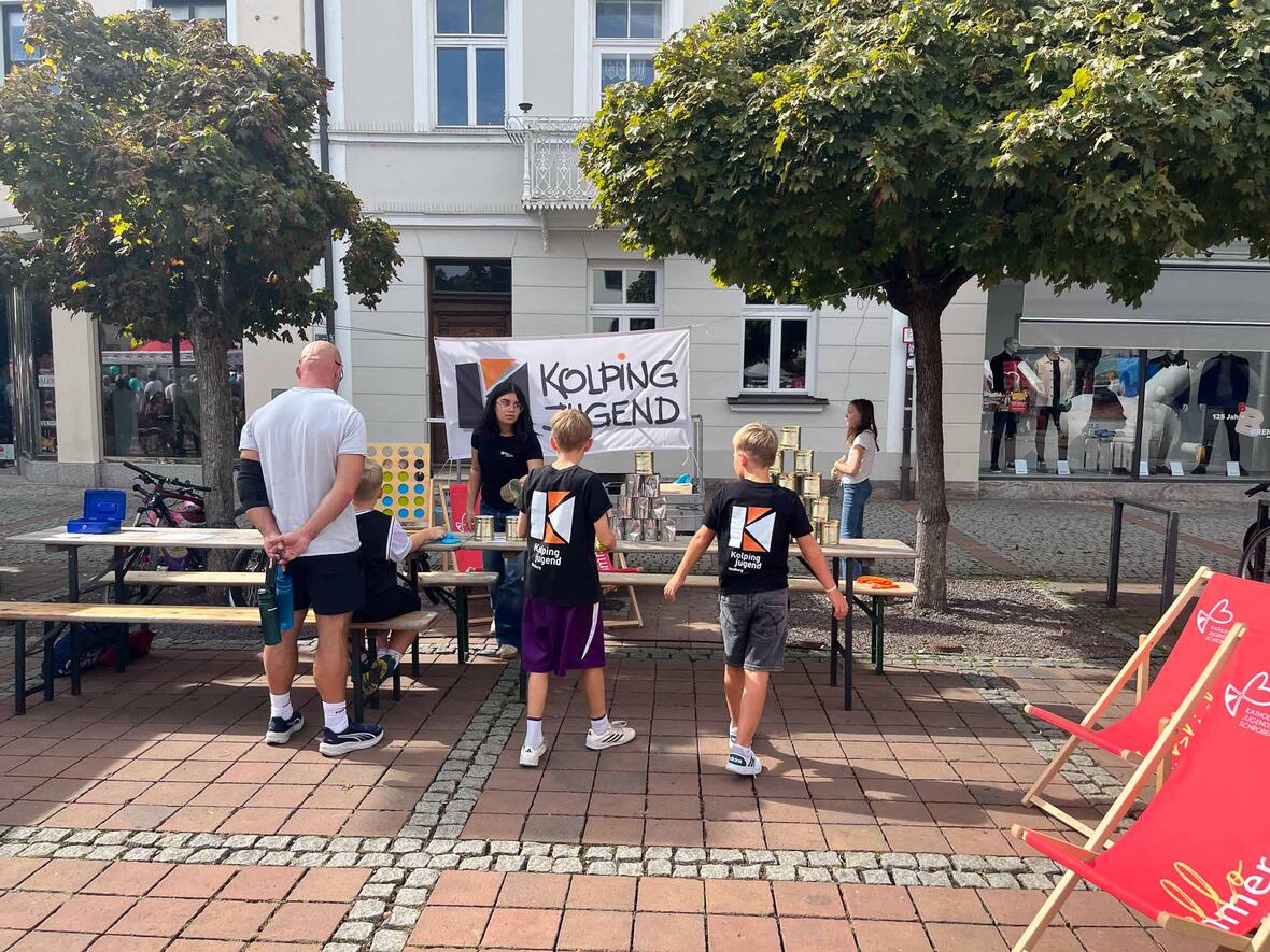 Kolpingjugend auf dem Weltkindertag