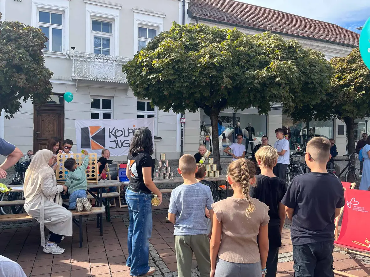 Kolpingjugend auf dem Weltkindertag