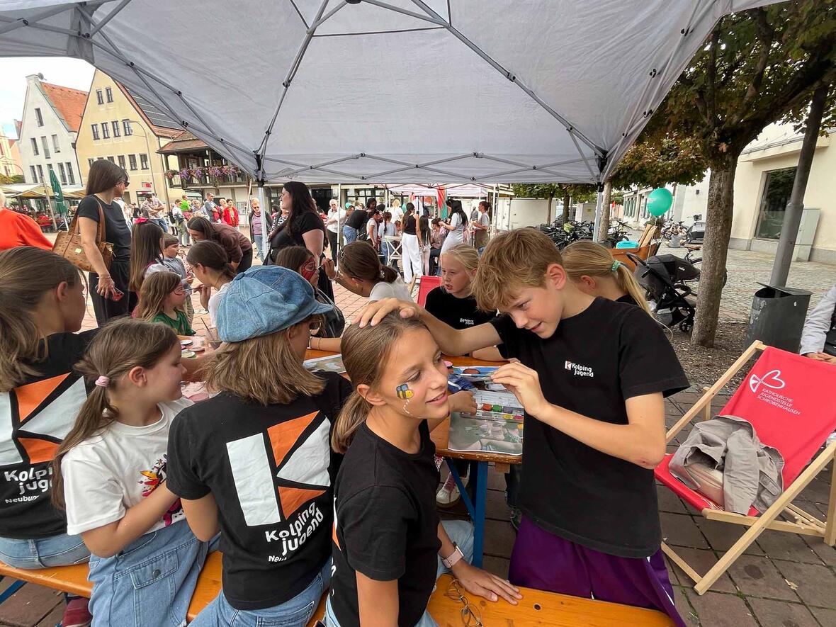 Kolpingjugend auf dem Weltkindertag