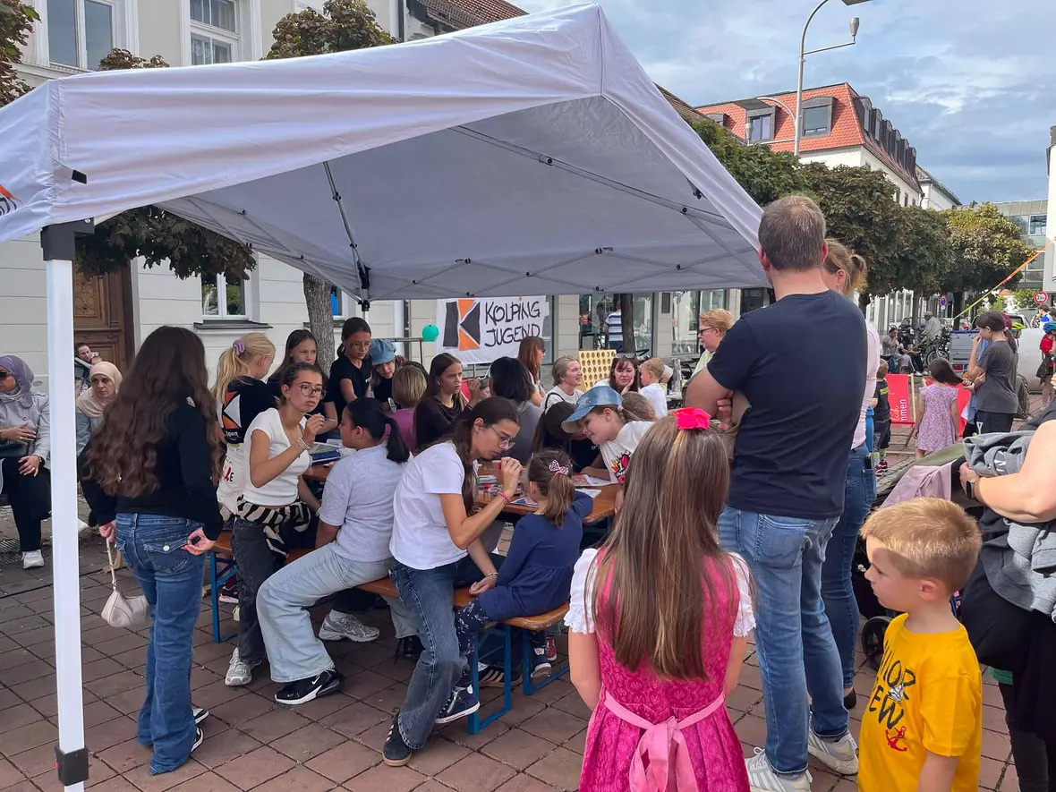 Kolpingjugend auf dem Weltkindertag