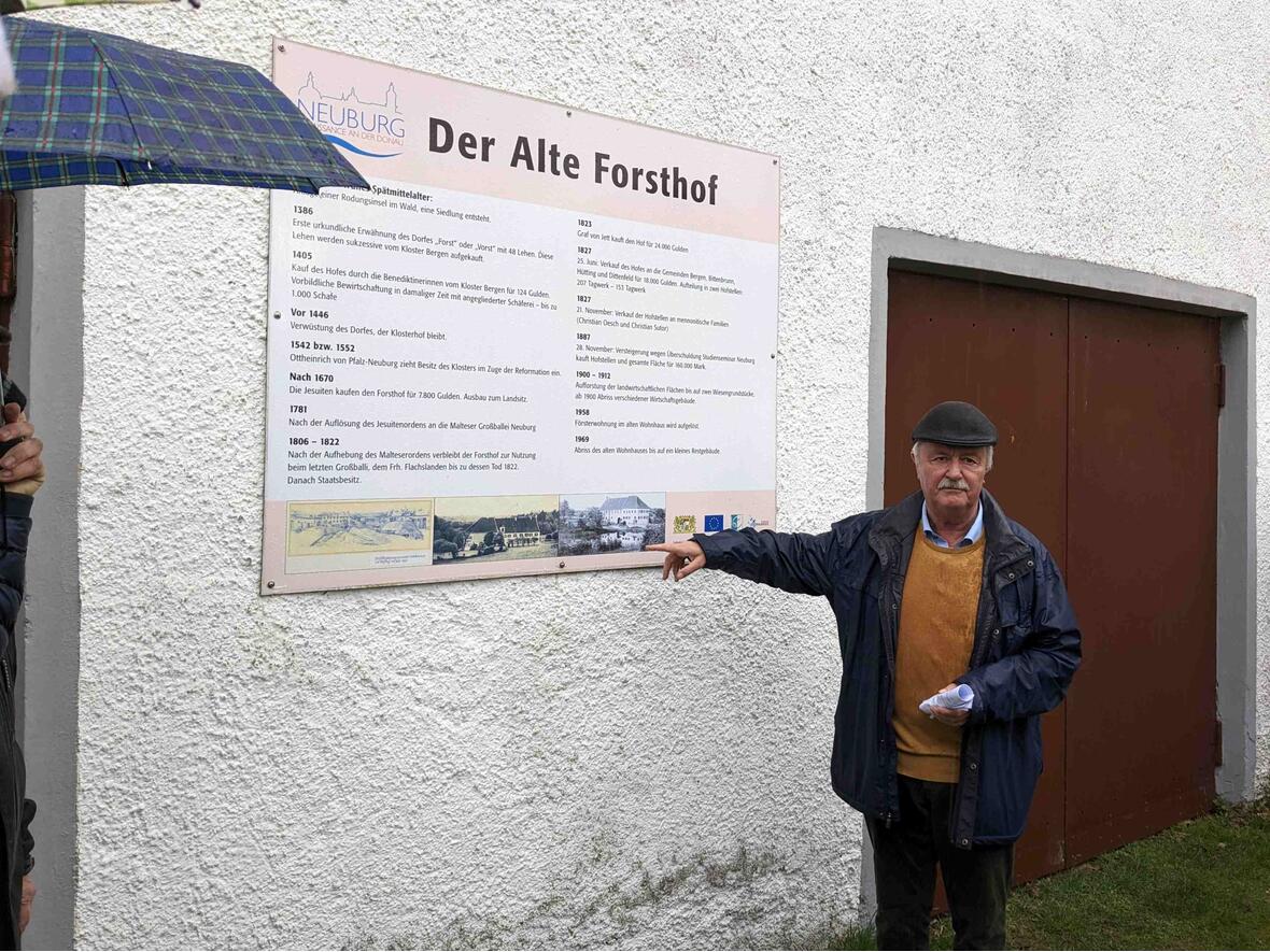 Am Ende noch ein kleiner Überblick über die Jahrhunderte alte Geschichte des Forsthofes.